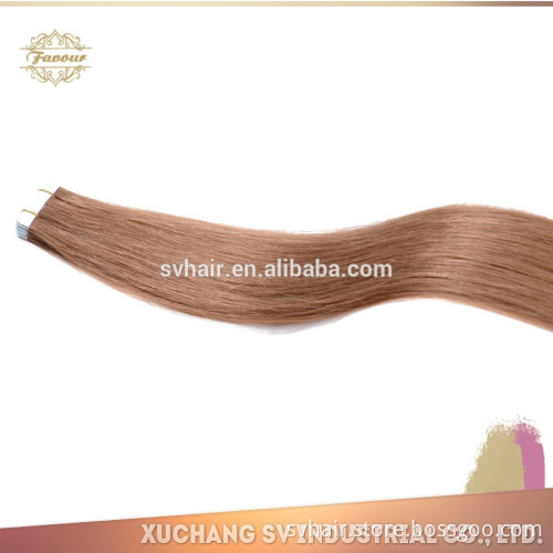 New Products For 2015 Double Drawn Pu Hair Skin Weft Hair Extension 30 Inch Remy Tape Hair Extensions